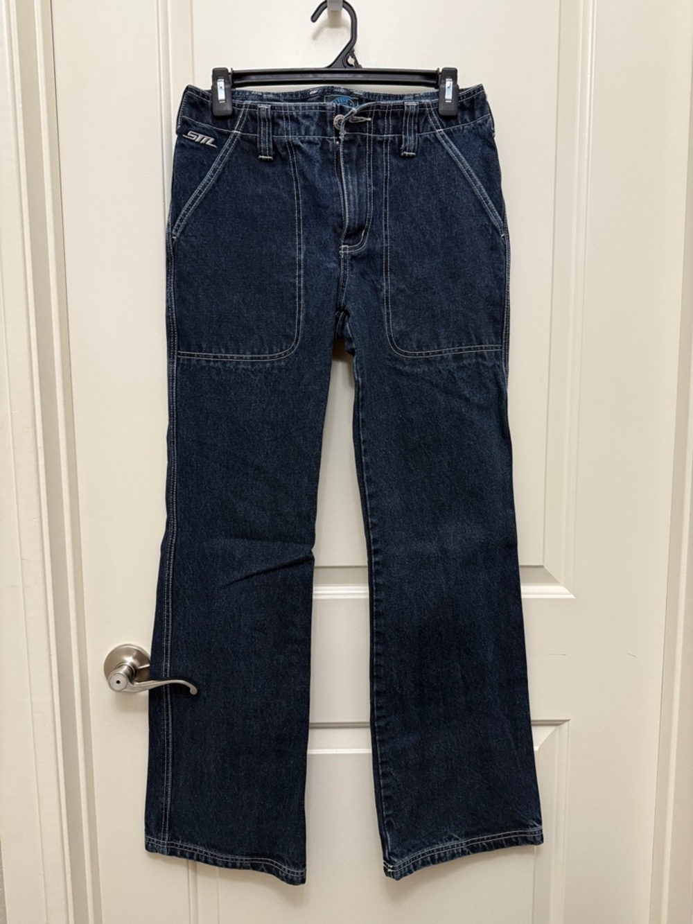 Steve Madden Dark Blue Flare Jeans‎